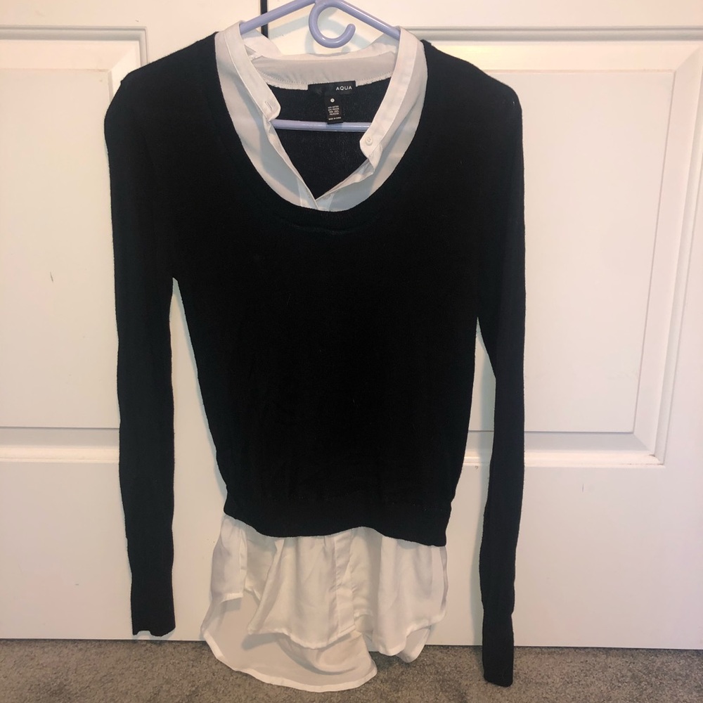 Preppy Collared Sweater
